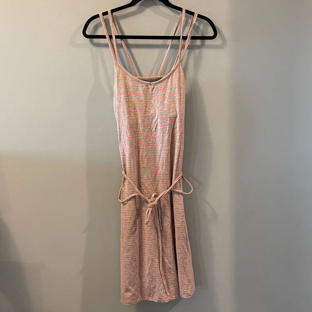 Toad & Co Organic Cotton Blend Striped Dress